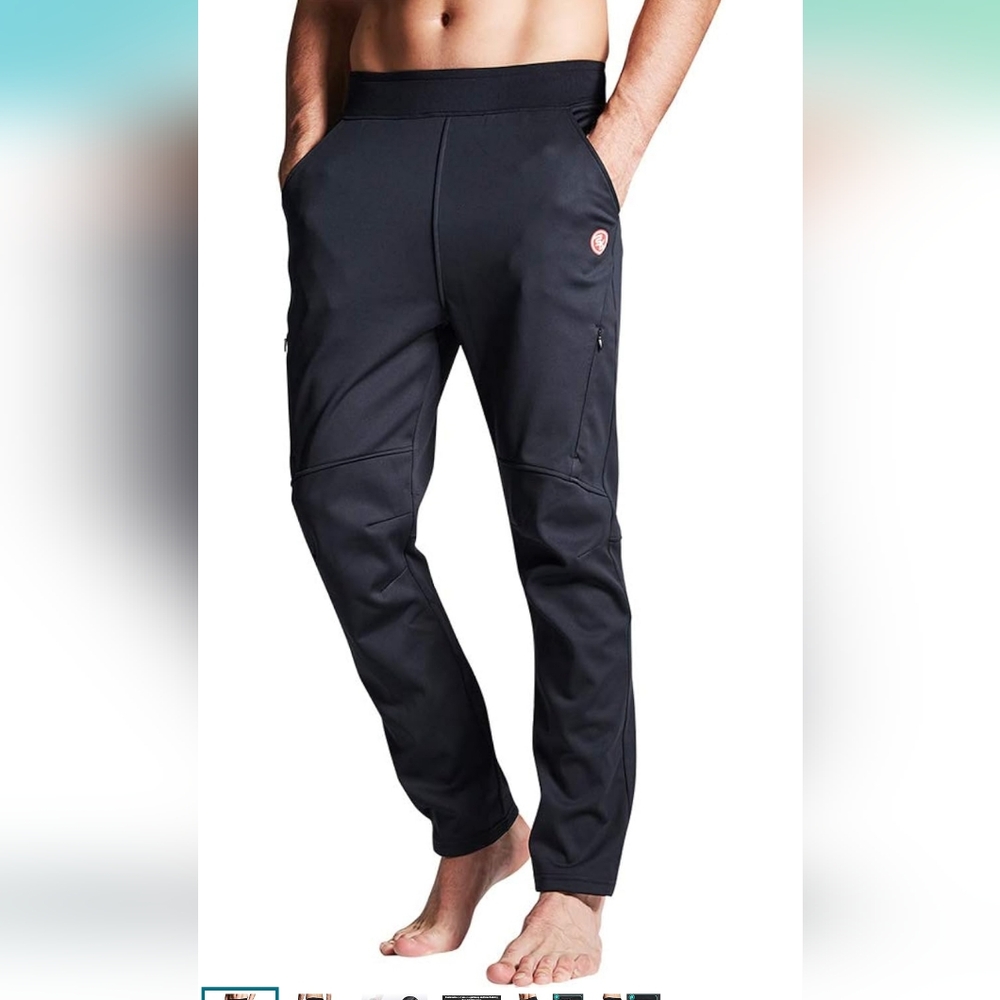Souke Sports Men's XL Winter Cycling Pants Athletic Sweatpants New With Tags
